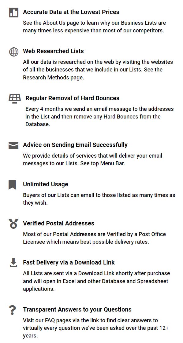 marketing list