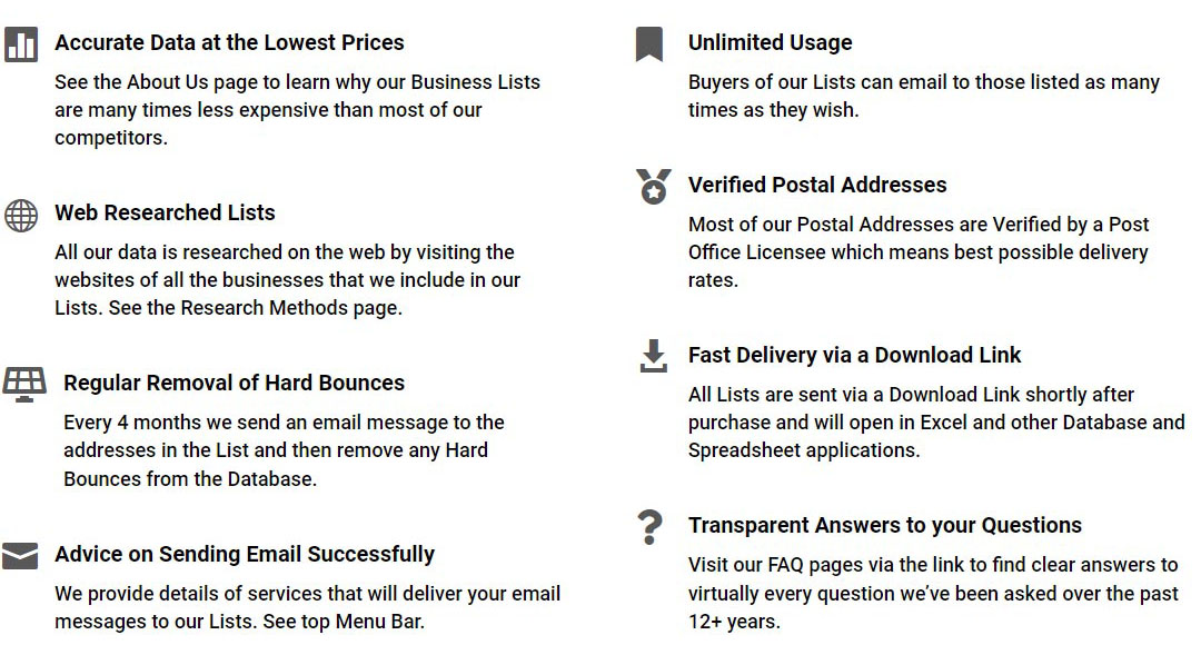 marketing list